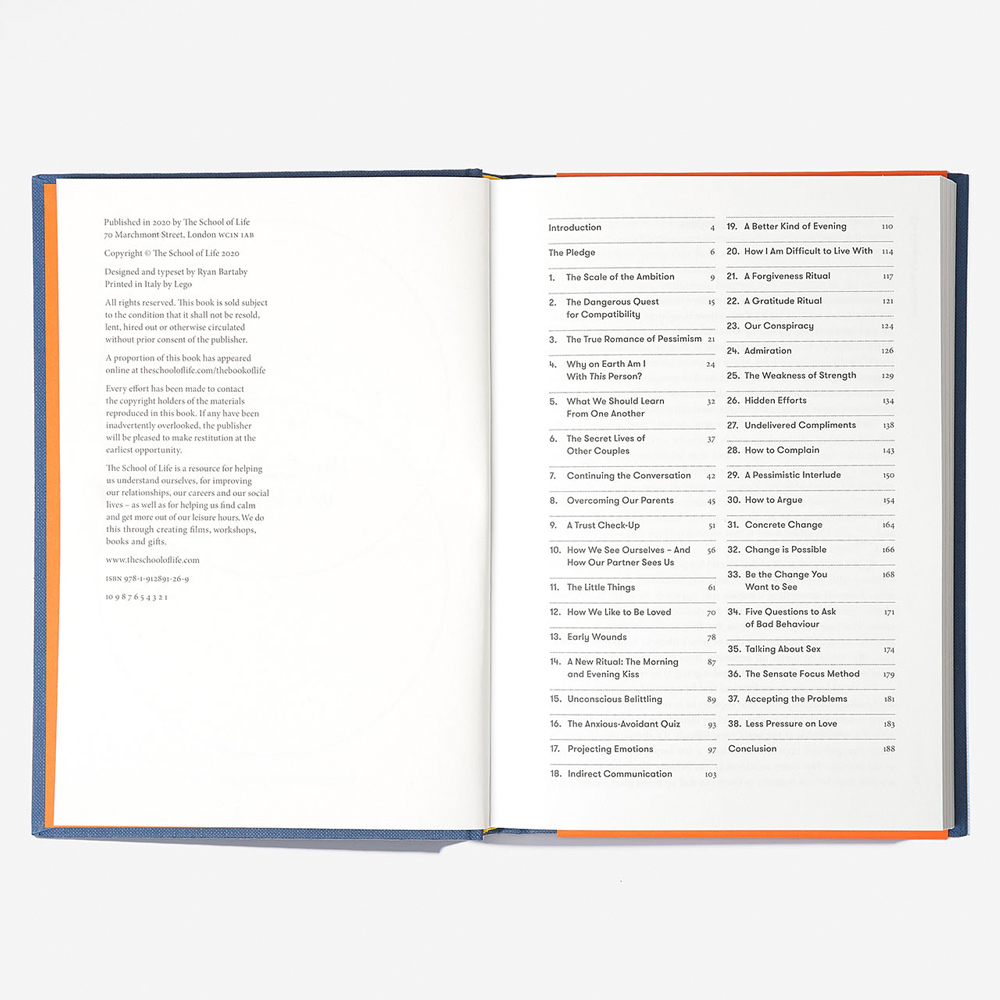 The School of Life The Couple's Workbook